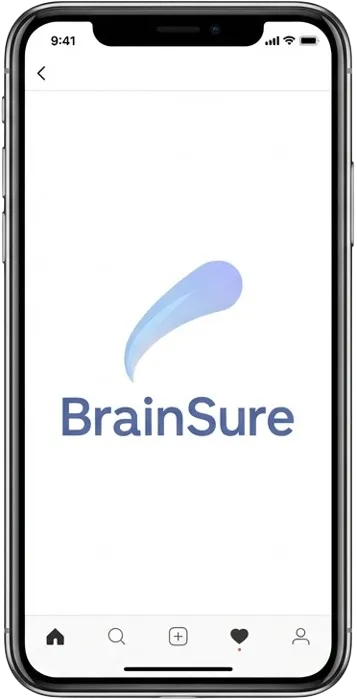 Aplicación móvil Brainsure para cuidadores